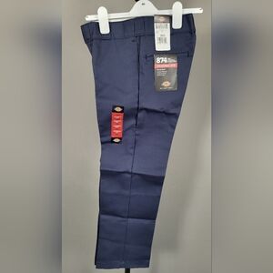 Dickies 874 Original Fit Navy Workwear Pants, Men's Size 29x29, NEW